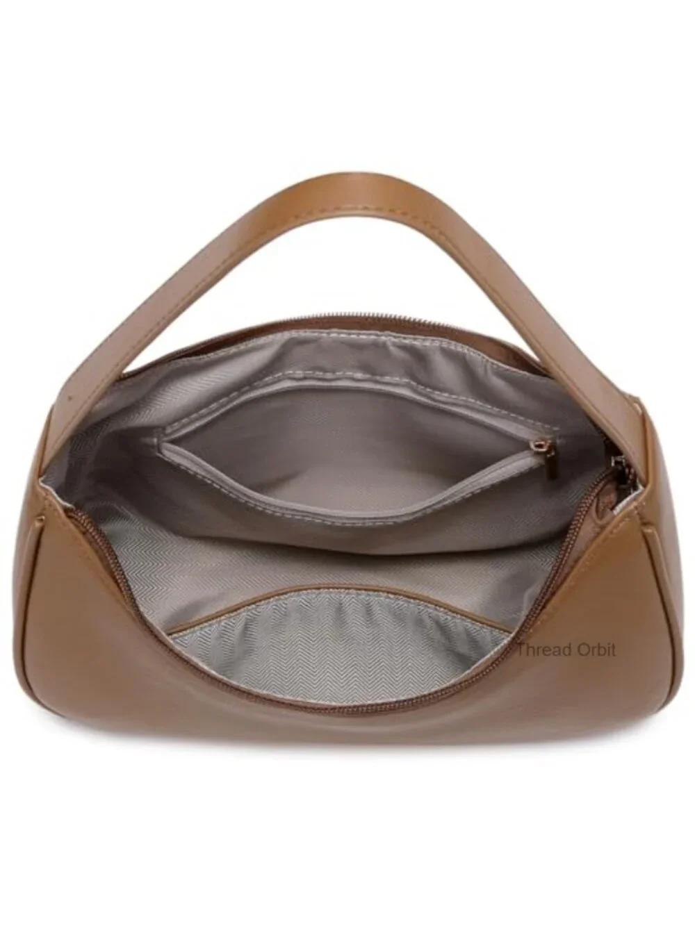 PU Leather Hobo Shoulder Bag Lightweight Tote Handbag Clutch Purse
